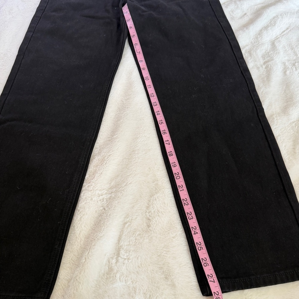 GREY LAB Asymmetric Wrap Jeans โ Black โ Fits 24/25 - Picture 5 of 8
